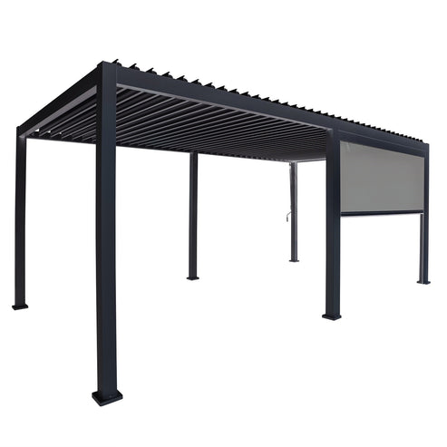 Adjustable Pergola Privacy Screen Panel ( Main Pergola Not Included 